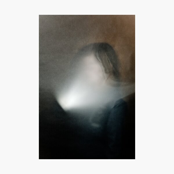 light in face Photographic Print