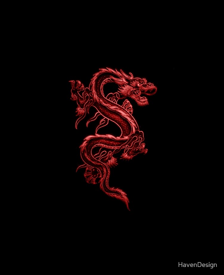 Premium Photo | Spewing flames dangerous red dragons on dark background