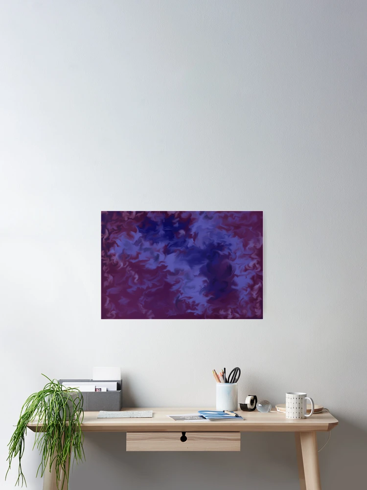 Thumbnail 2 of 3, Poster, Blue Raspberry designed and sold by CFeeneyArt.
