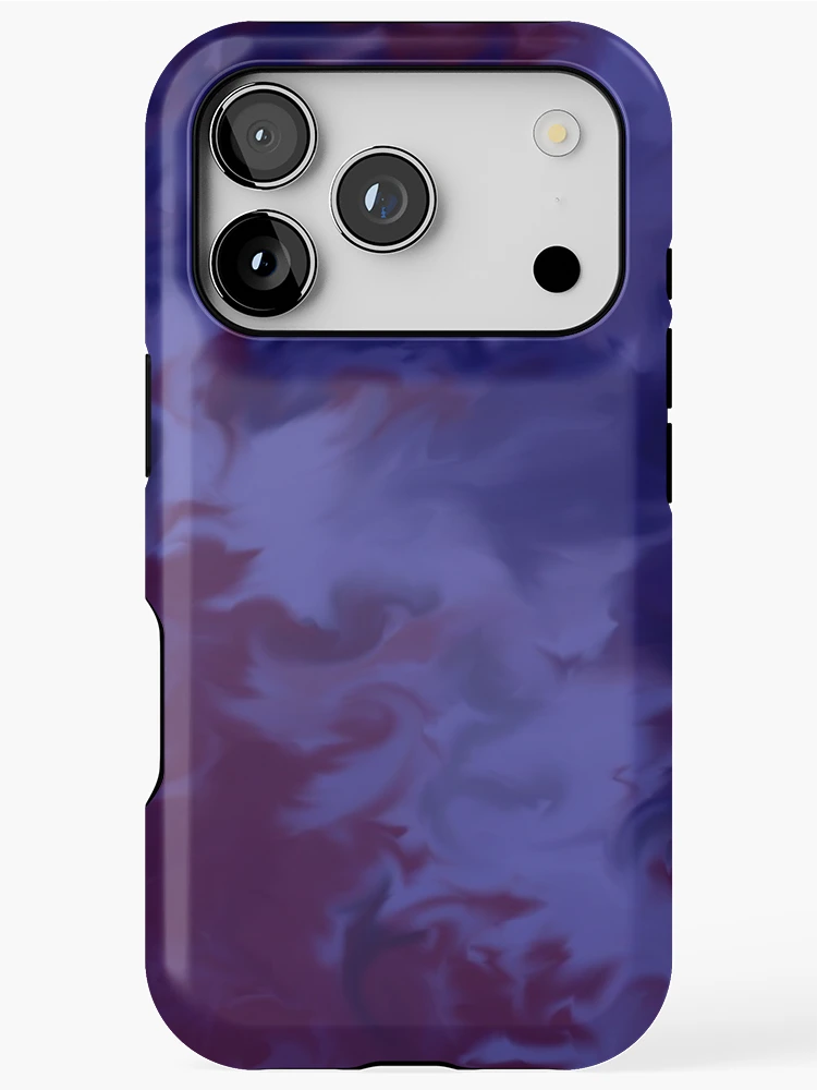 Thumbnail 1 of 4, iPhone Case, Blue Raspberry designed and sold by CFeeneyArt.