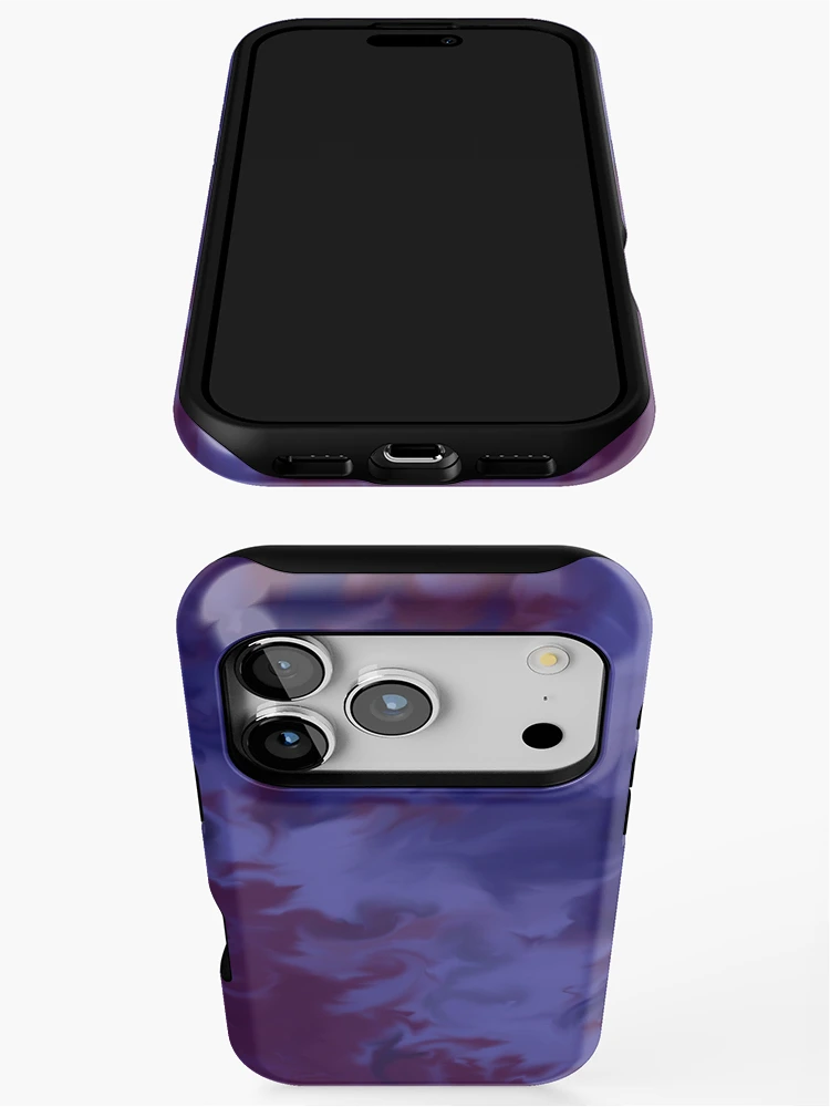 Thumbnail 3 of 4, iPhone Case, Blue Raspberry designed and sold by CFeeneyArt.