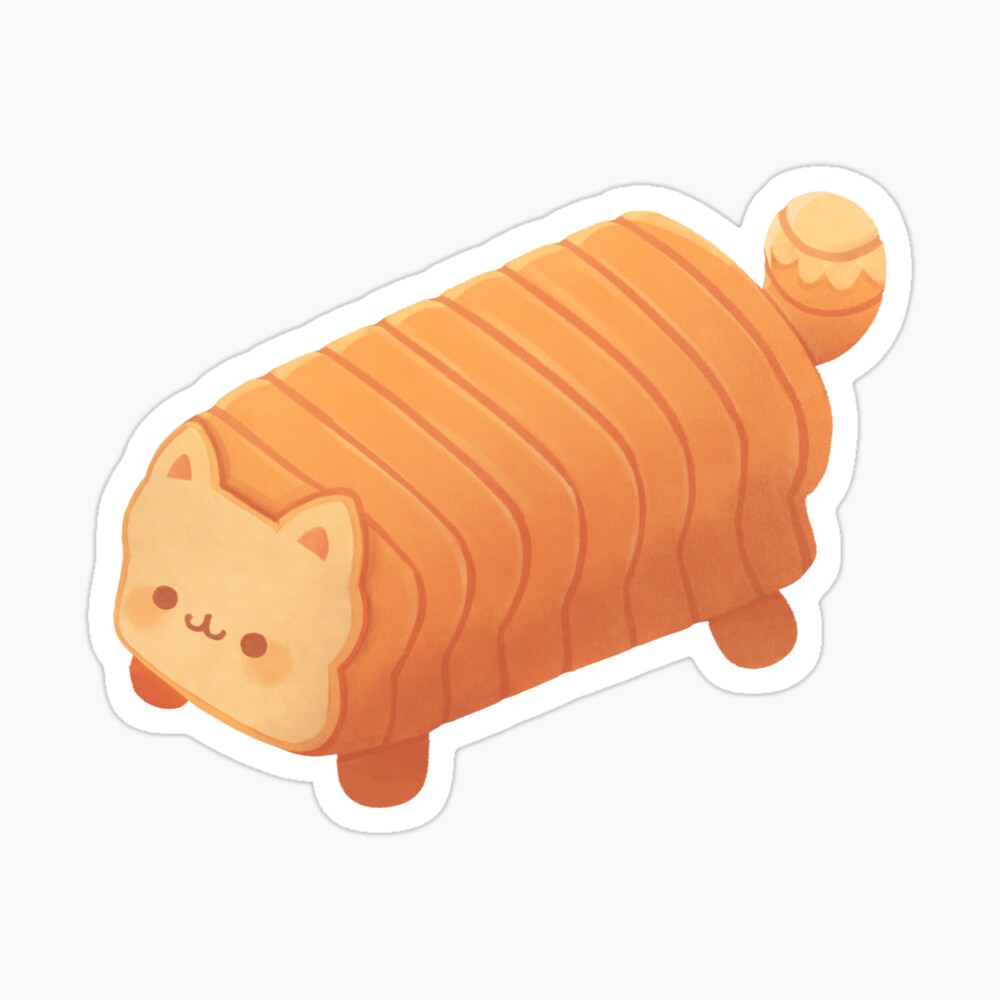 Cat Loaf - Meow Bread Sticker