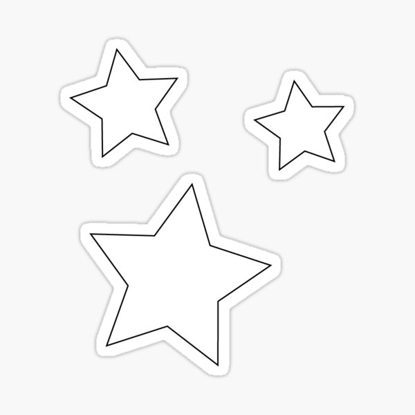 Star Sticker Pack, Star Stickers, Star, Cute Stickers PNG