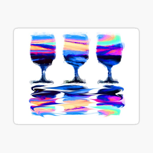 Artikel-Vorschau von Hawaiischer Sonnenuntergang - schöne Reflexion, designt und verkauft von Wall Art by Doll.