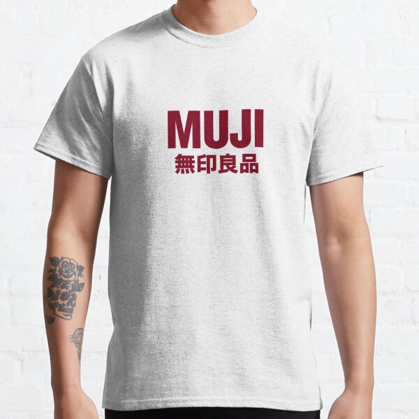 muji collarless shirt