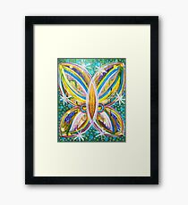 Details of Transformation: Inner Power Painting Framed Print