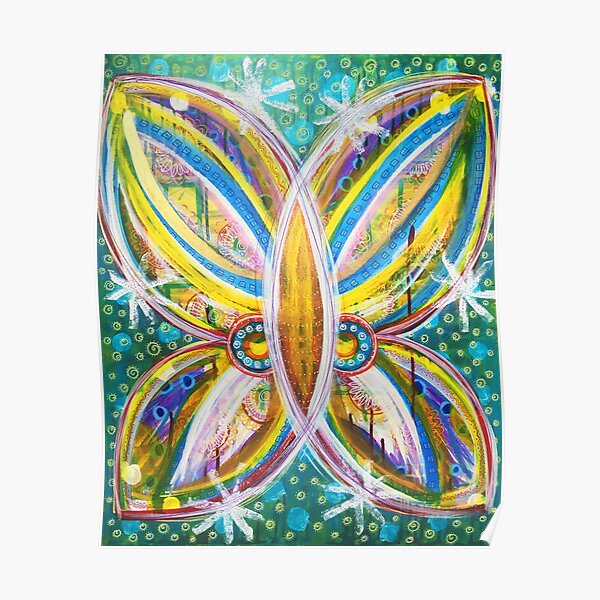 Details of Transformation: Inner Power Painting Poster
