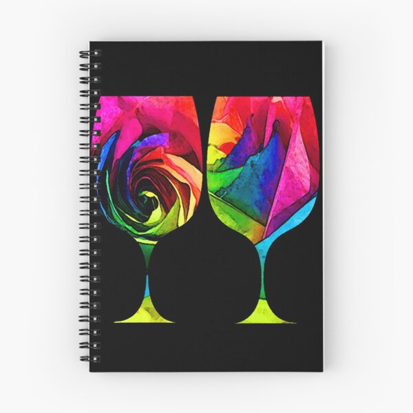 Item preview, Multi-Colored Rose – Wall of Rose Glasses designed and sold by Wall Art by Doll.
