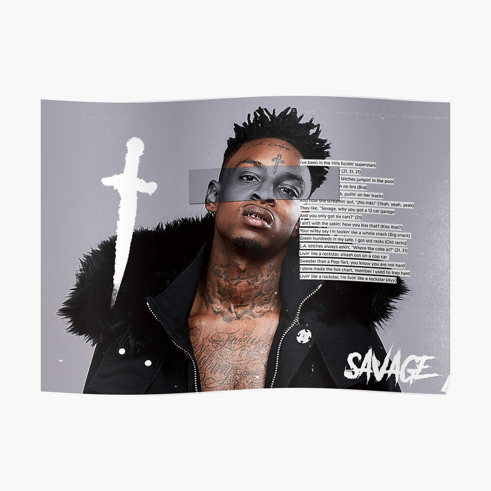 21 Savage Album Cover 1000x1000