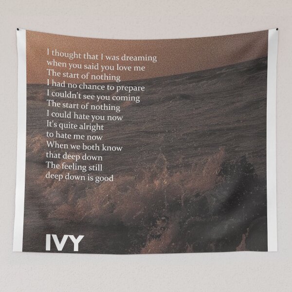 Item preview, Frank Ocean - Blonde Ivy Poster designed and sold by pilowtek.