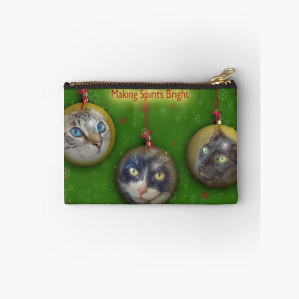 Item preview, Making Spirits Bright – Christmas Cats designed and sold by Owed To Nature.