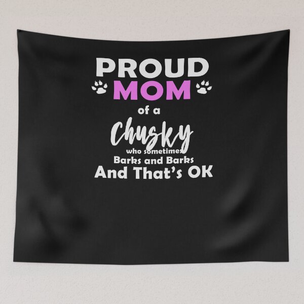 Item preview, Chusky Proud Mom Chow Chow & Husky designed and sold by OurFunnyDesigns.