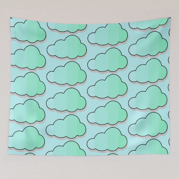Item preview, green cloud designed and sold by yayor.