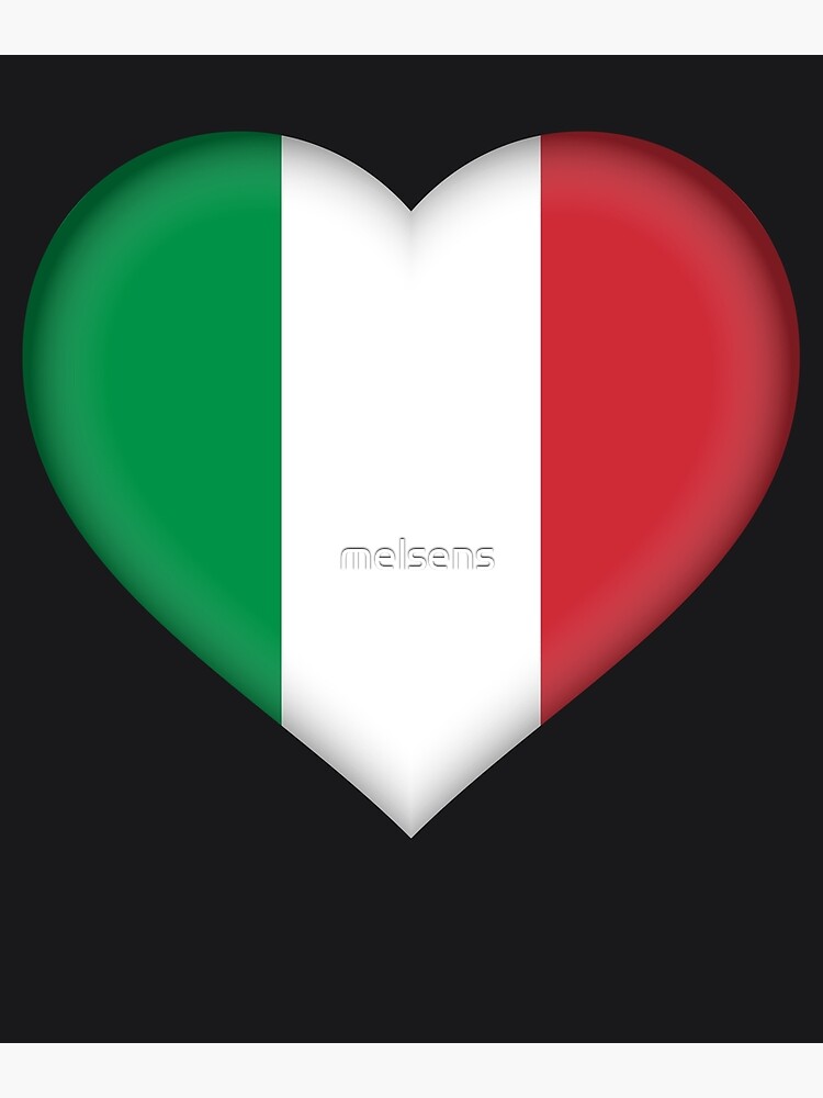 I Love Italy T-Shirt | Italian Flag Heart Outfit I Love Italy T-Shirt | Italian Flag Heart Outfit