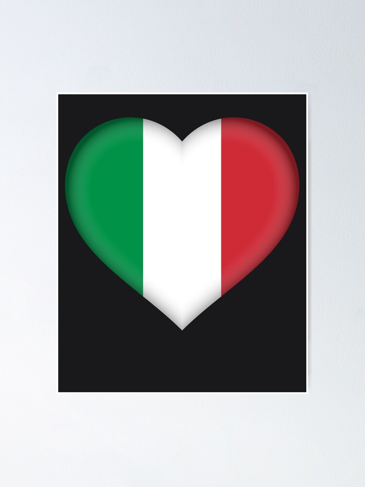 I Love Italy T-Shirt | Italian Flag Heart Outfit I Love Italy T-Shirt | Italian Flag Heart Outfit