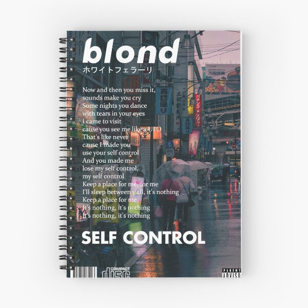 Item preview, Frank Ocean - Blonde Self Control designed and sold by pilowtek.