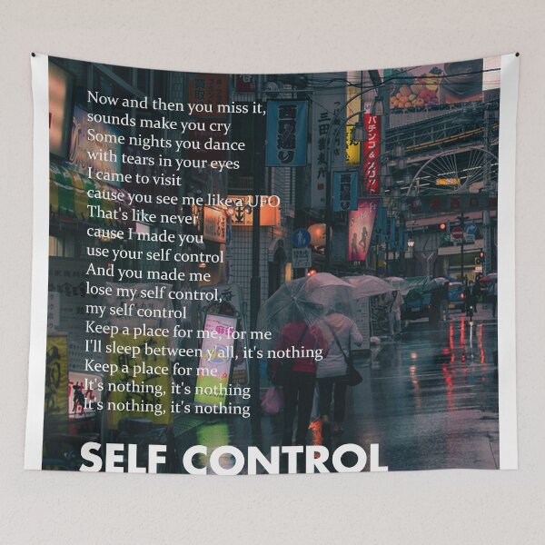 Item preview, Frank Ocean - Blonde Self Control designed and sold by pilowtek.