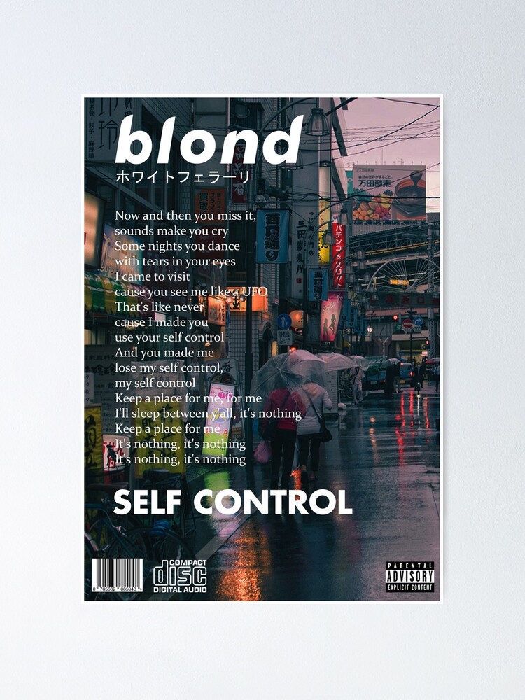 Frank Ocean - Blonde Self Control