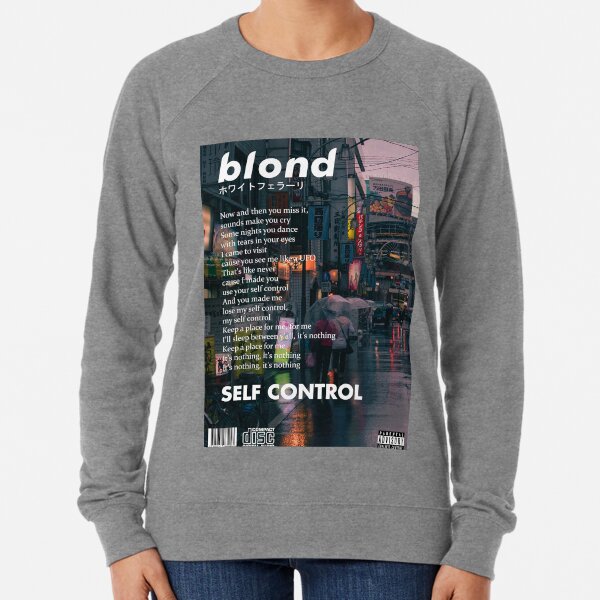 Frank Ocean - Blonde Self Control Lightweight Sweatshirt