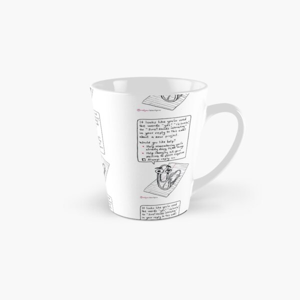 Just Say No Tall Mug