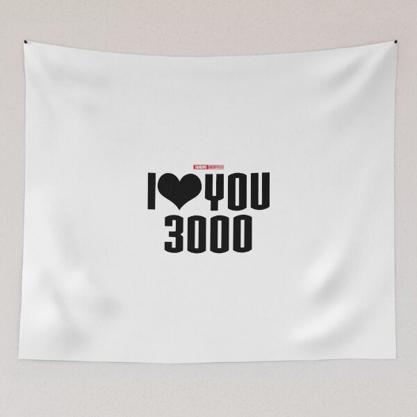 Item preview, I Love You 3000 v1 (black) designed and sold by Fanboys Anonymous.