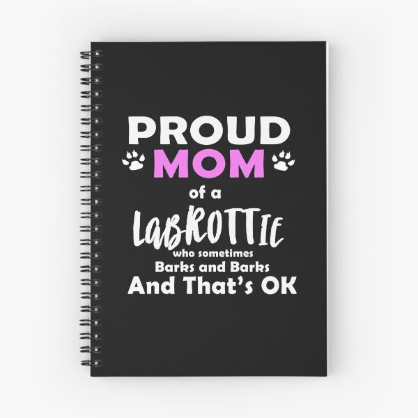 Item preview, Labrottie Proud Mom Labrador Retriever & Rottweiler designed and sold by OurFunnyDesigns.
