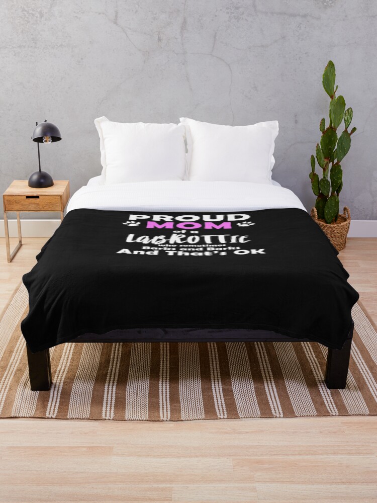 labrador blanket throw