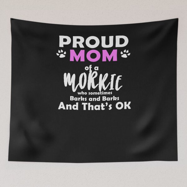 Item preview, Morkie Proud Mom Maltese & Yorkie designed and sold by OurFunnyDesigns.