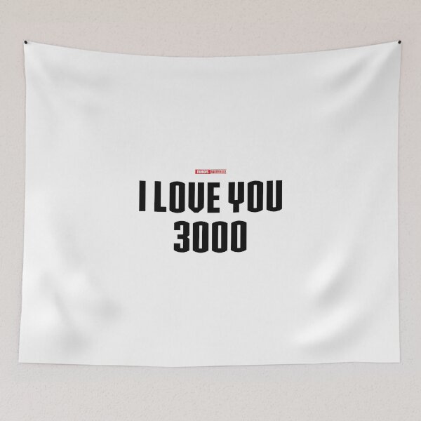 Item preview, I Love You 3000 v2 (black) designed and sold by Fanboys Anonymous.