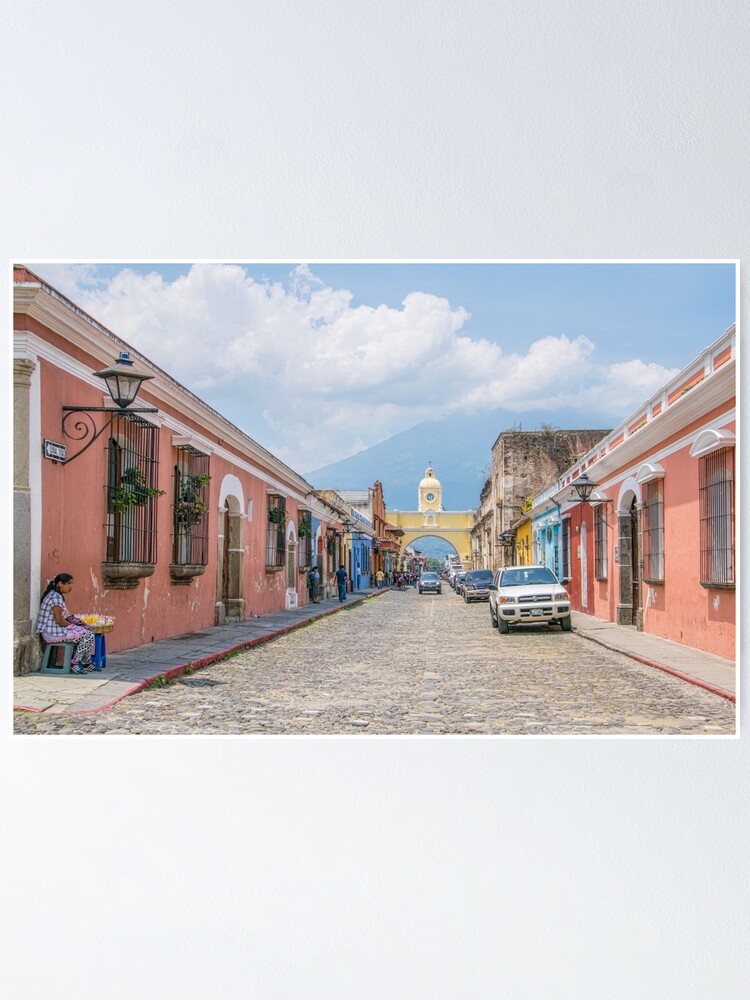 Coches antiguos en la calle de Panoramic Images en póster, lienzo y mucho  más