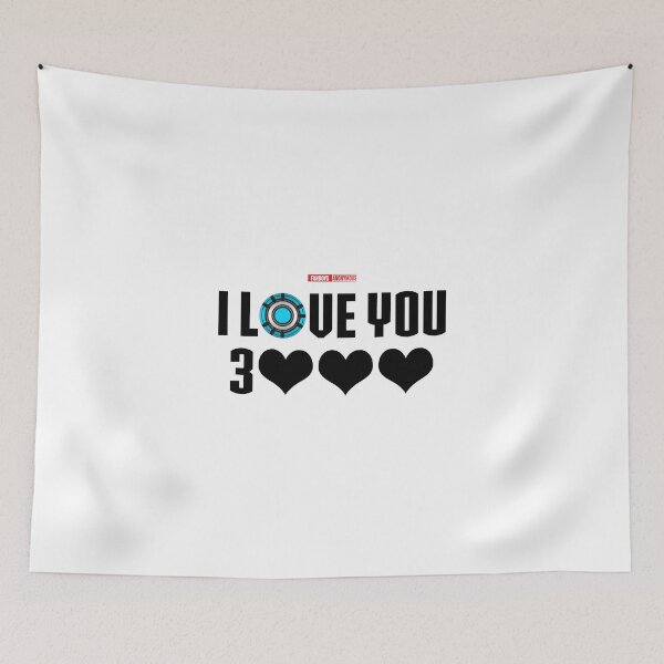 Item preview, I Love You 3000 v6 (black) designed and sold by Fanboys Anonymous.