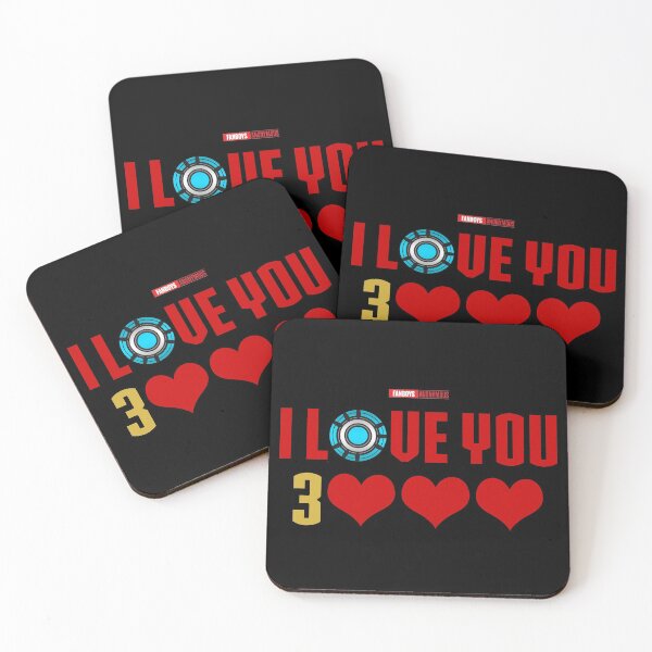 Item preview, I Love You 3000 v6 (red gold flat) designed and sold by Fanboys Anonymous.