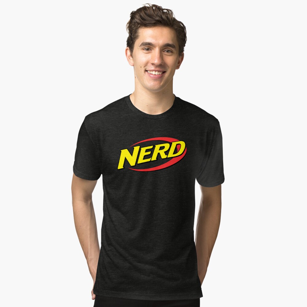 Funny Nerf Nerd T-Shirt  The Nerdiest Tee For Geeks And Dweebs