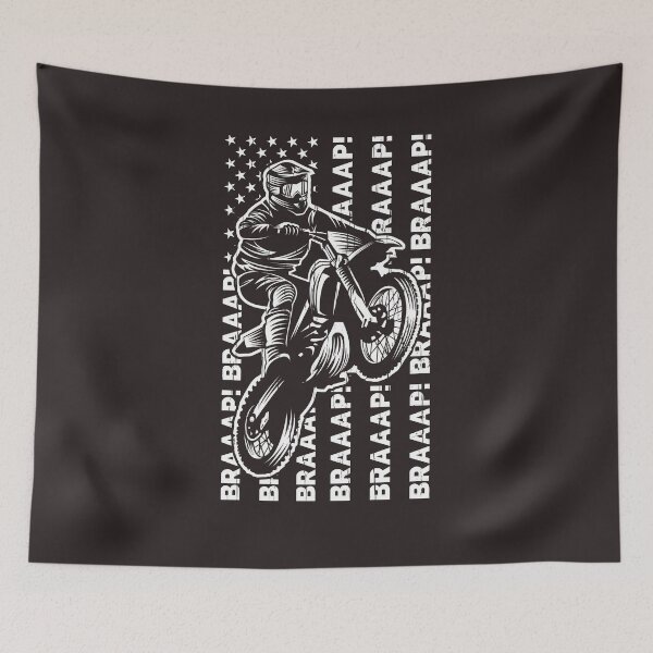 Item preview, BRAAAP Motocross Rider Dirt Bike Enthusiast Gift designed and sold by Hananiah Merch.