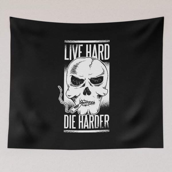 Item preview, Live hard Die harder designed and sold by ritshi.