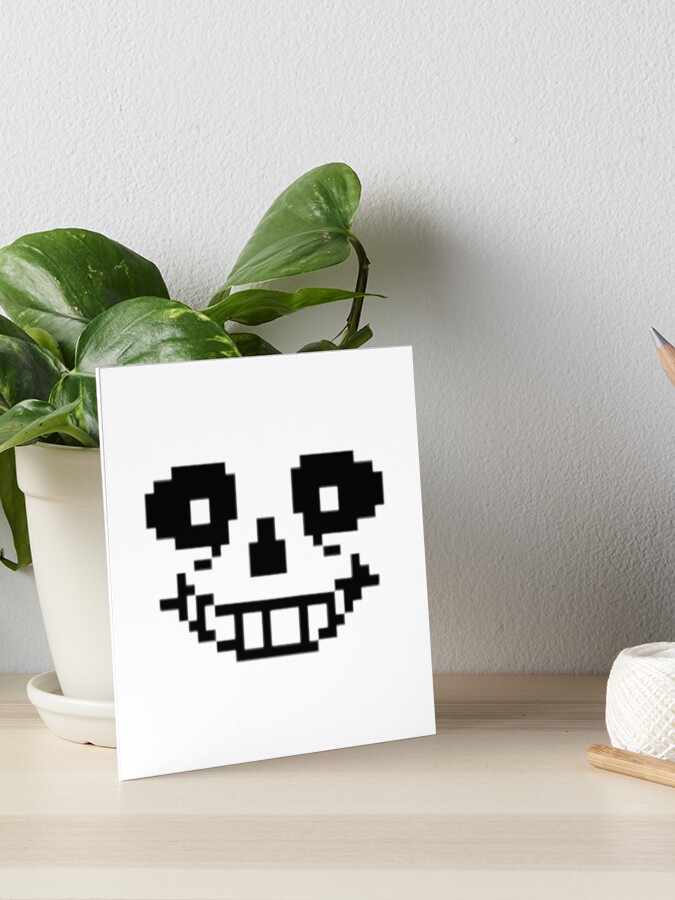 Sans Undertale Face Art Board Print By Scarymatronic Redbubble Sans Undertale Face Art Board Print By Scarymatronic Redbubble