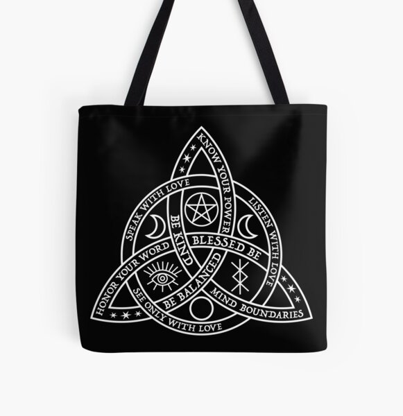 Blessed Be All Over Print Tote Bag
