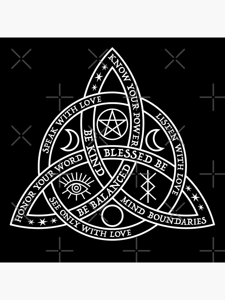 Thumbnail 2 of 2, Art Board Print, Blessed Be designed and sold by RavenWake.