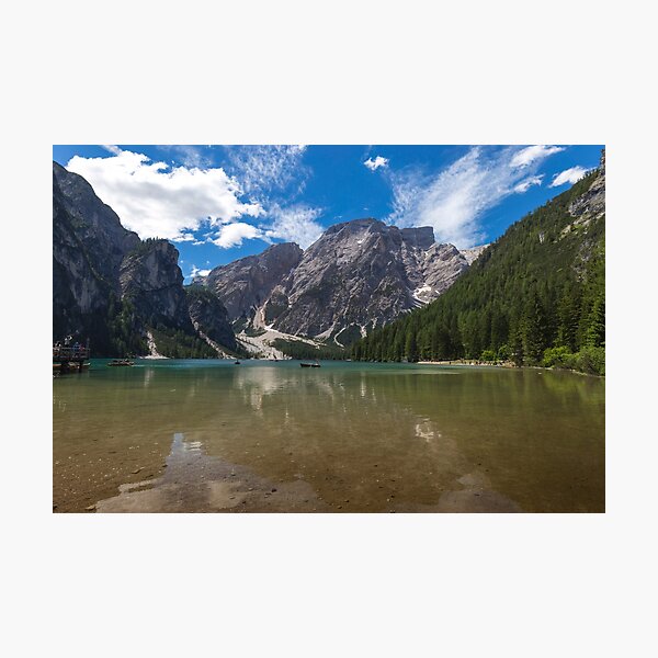 Lake of Braies Photographic Print