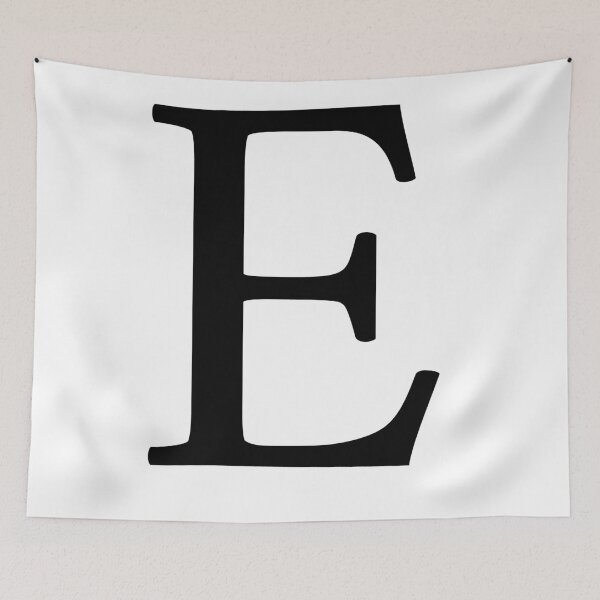 Item preview, Letter E - Roman designed and sold by aether951.