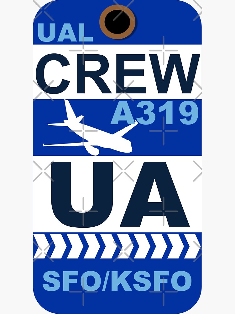 UA Airbus A319 Crew San Francisco SFO by AvGeekCentral