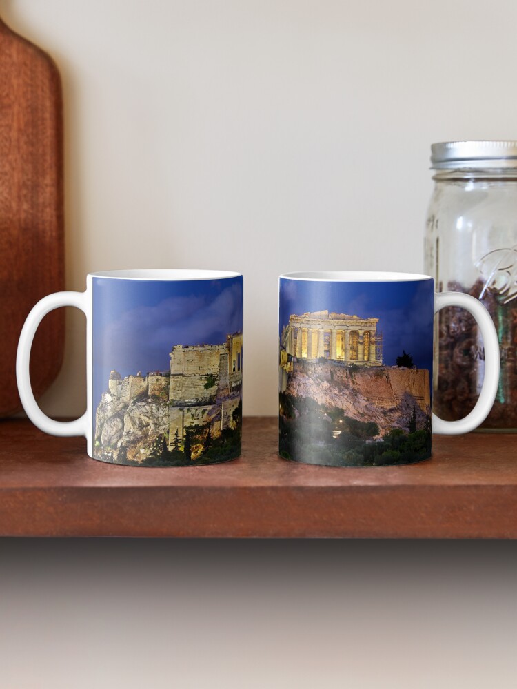 Thumbnail 2 of 6, Coffee Mug, The Parthenon & the Propylaea designed and sold by Hercules Milas.