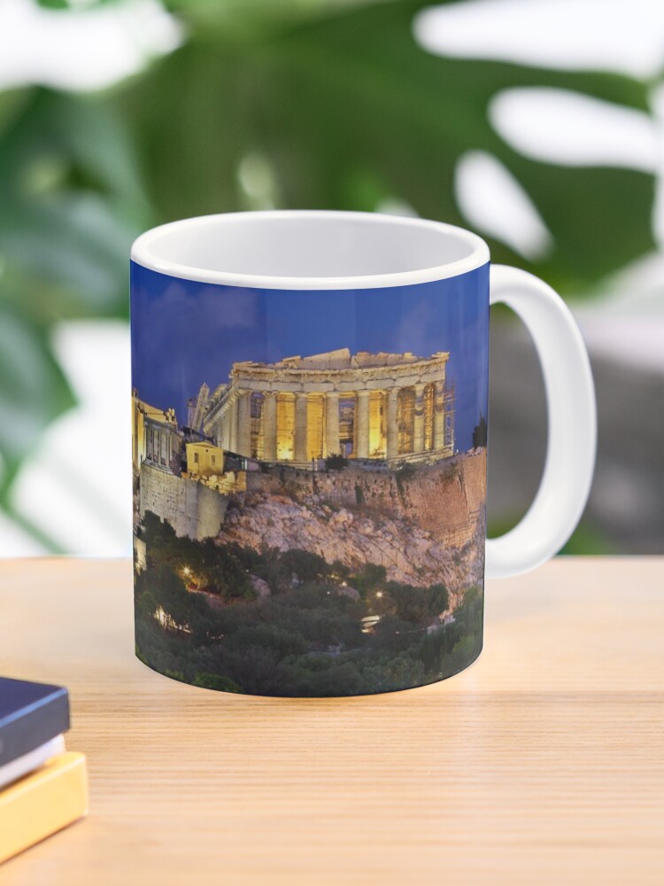 Thumbnail 1 of 6, Coffee Mug, The Parthenon & the Propylaea designed and sold by Hercules Milas.