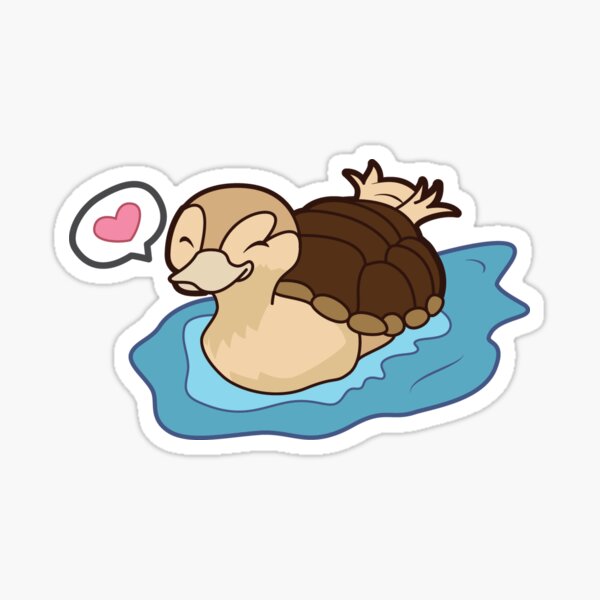 Turtleduck Sticker