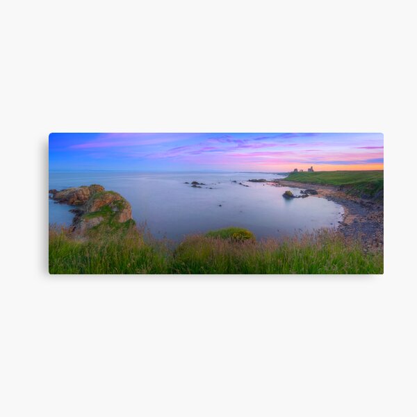 Newark Castle Sunset - St Monans Fife Canvas Print
