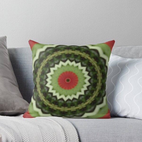 Item preview, Beautiful kaleidoscopic flower watermelon pattern designed and sold by derbyshireduck.