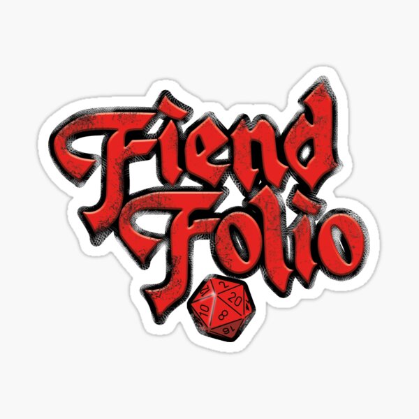Item preview, FIEND FOLIO REDESIGNED designed and sold by Emmanuel  Bris ⭐⭐⭐⭐⭐.