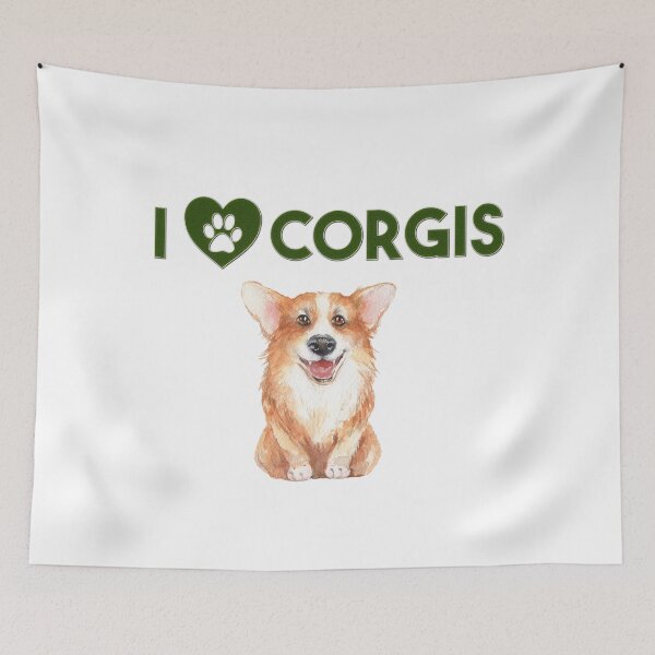 Item preview, I LOVE CORGIS  designed and sold by UtArt.