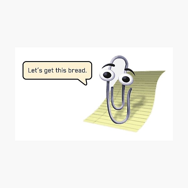 Item preview, Paperclip Meme designed and sold by gemma500.