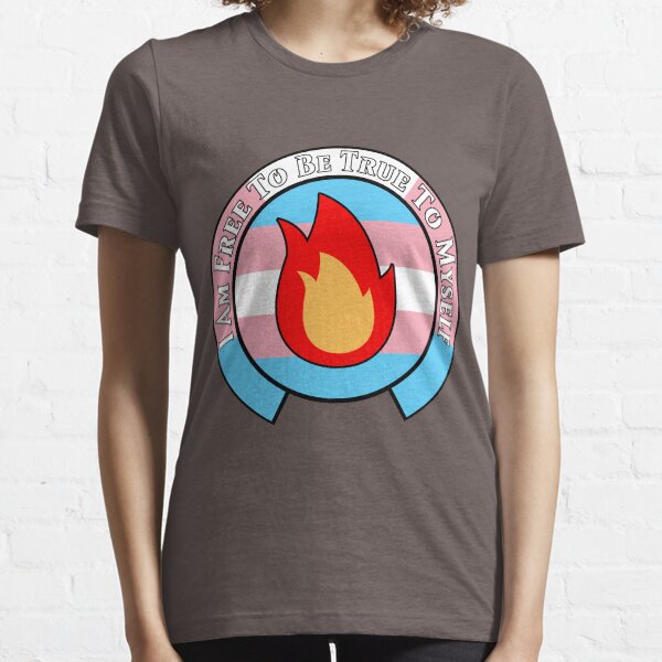 NMCIT - Fire Symbol (Black Outline) Essential T-Shirt